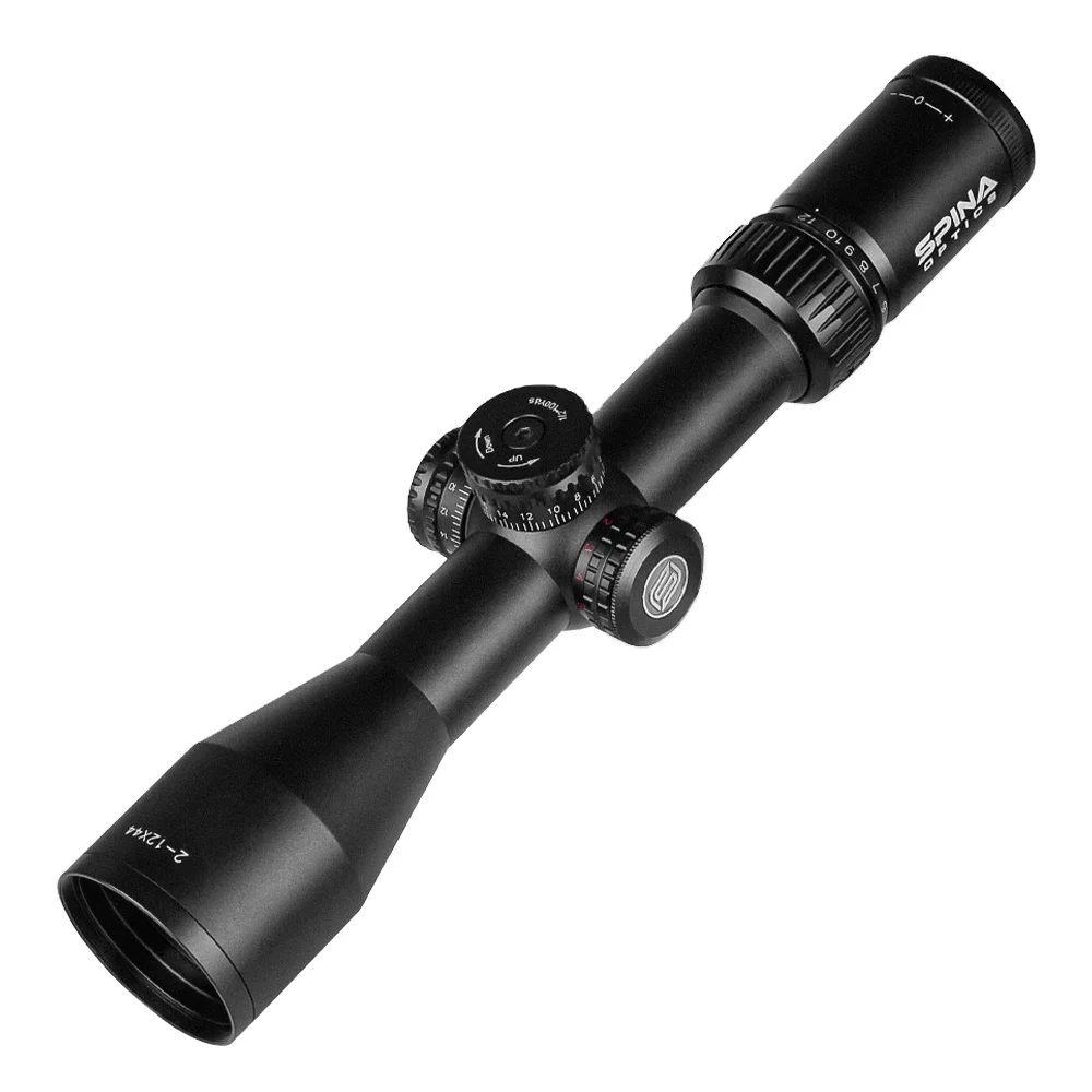 

2-12X44 Hunting Optical Sight Glass Etched Reticle scope Turret Lock Reset scope Sight