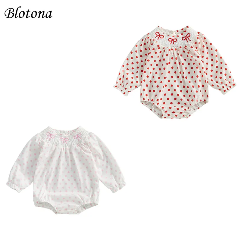 Blotona весенне-осенний комбинезон для маленьких девочек с длинными рукавами и