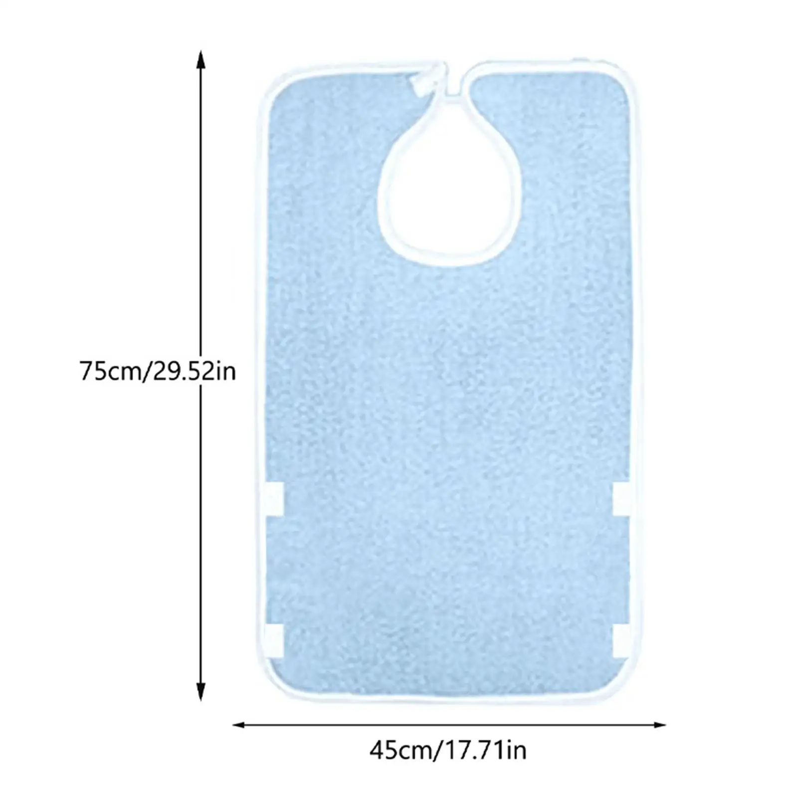 3 шт. махровые нагрудники для взрослых унисекс