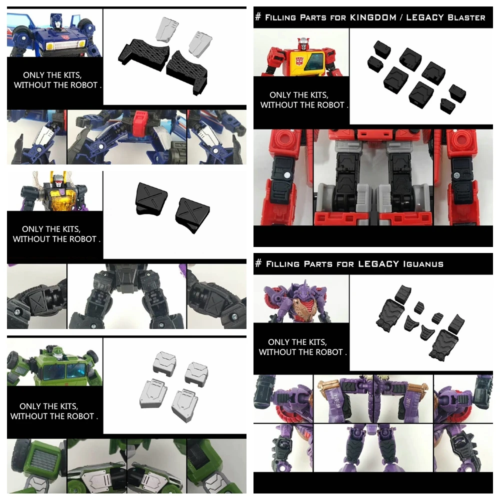 Shockwave Lab SL-134 комплект для обновления деталей комплектов трансформаций |