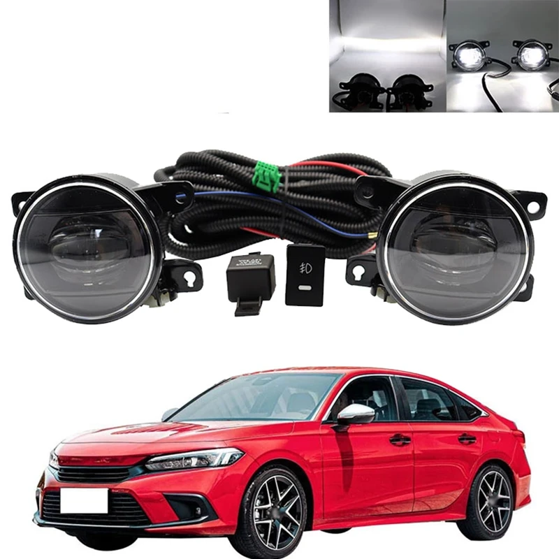 1 комплект автомобильных дневных противотуманных фар противотуманные фары в