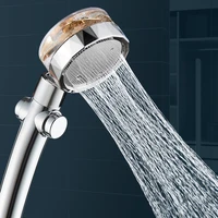 small waist supercharged shower head propeller turbo water saving shower head bathroom accessories for shower