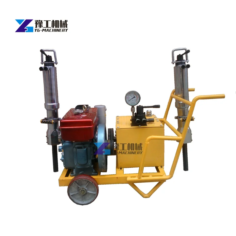 Бетонный карьерный гидравлический трещина каменная дрель разделитель камня