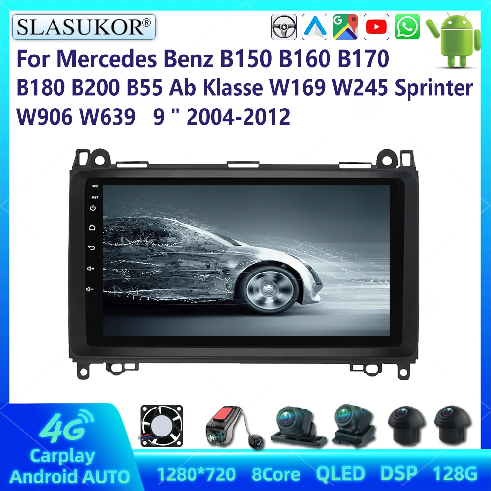 9 Inch For Mercedes Benz B200 2004-2012 Android Car Radio Multimedia Video Player Car Audio Stereo Player Navigation System 9 Inch For Mercedes Benz B200 2004-2012 Android Car Radio Multimedia Video Player Car Audio Stereo Player Navigation System