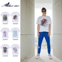 feather step customized printed leisure t shirt women top diy your like photo or logo white t shirt fashion custom mens