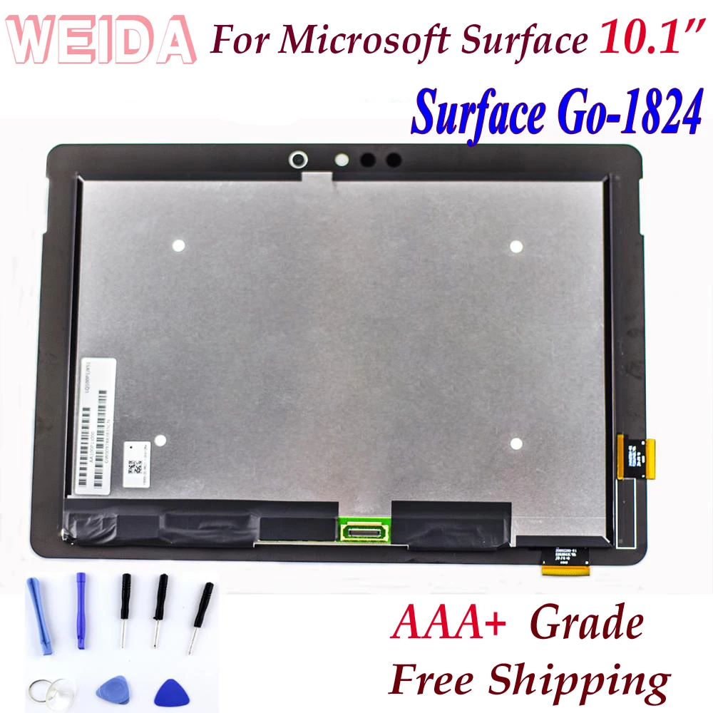 

Сменный ЖК-дисплей для Microsoft Surface Go 1824, 10-дюймовый планшетный ЖК-дисплей, сенсорный экран в сборе Surfacego LQ100P1JX51 PixelSense