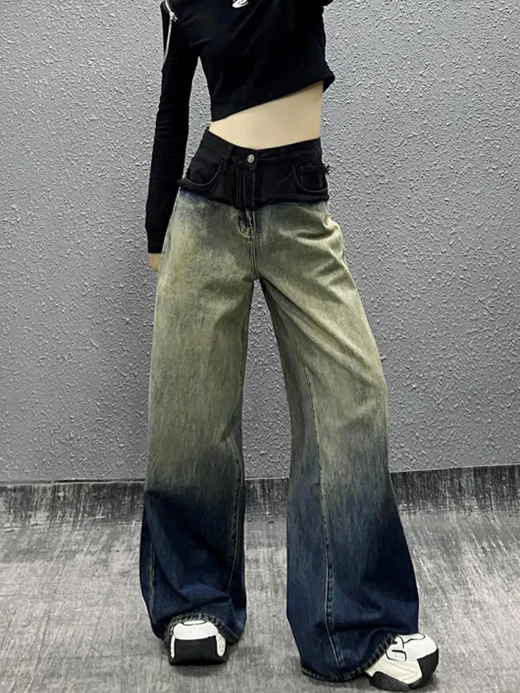 Рисунок 2 - Джинсы BPN Colorblock женские с высокой талией