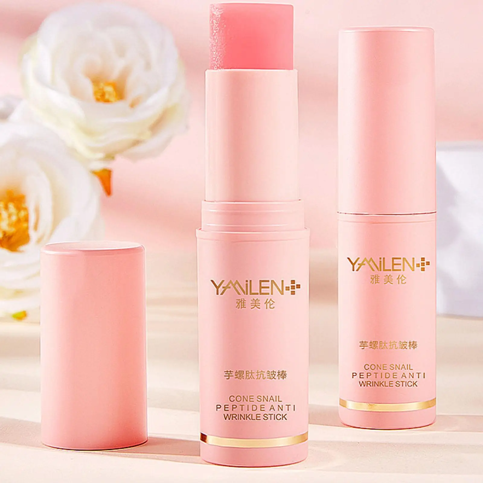 Collagen Multi Balm Stick Wrinkle Bounce Anti-Wrinkle Balm Tone Skin Moisturizing Dull Snail Cone Cream Brighten Cream