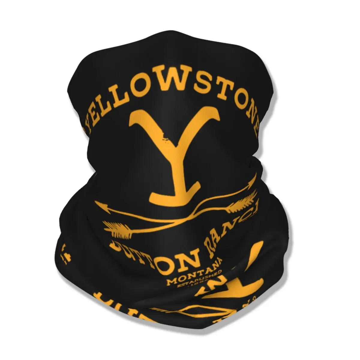 Повязка на шею с принтом для мужчин и женщин