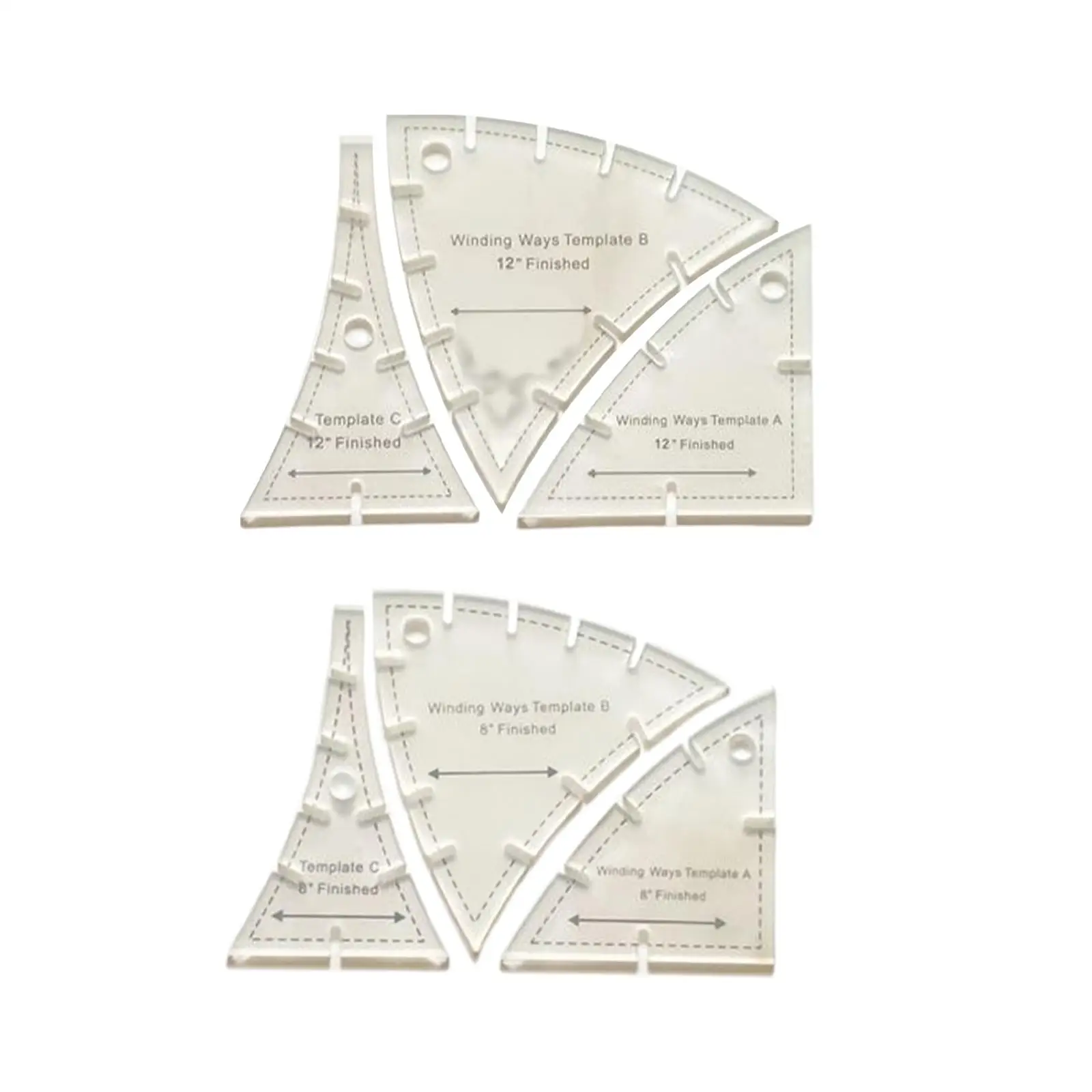 Набор из 3 простыней с быстрым изгибом акриловые простыни и линейки креативные |