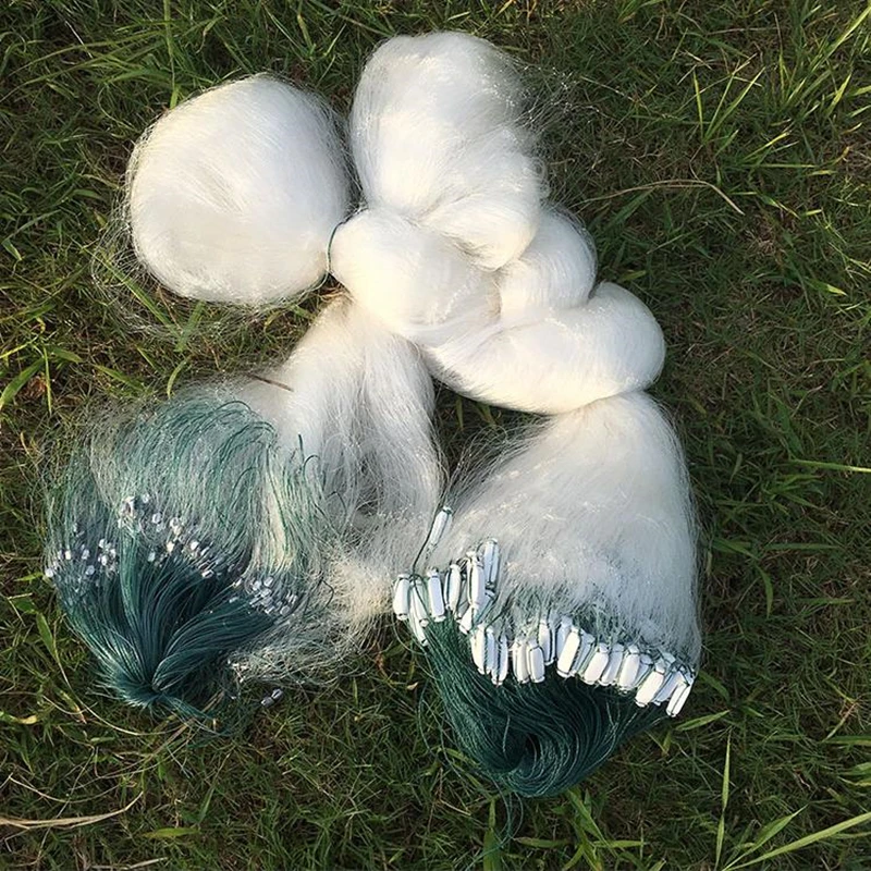 

A Pack Of Single Or Triple Layer Fishing Nets For River Automatic Fish Traps Made Of High Quality Nylon Wire Fishing Accessories