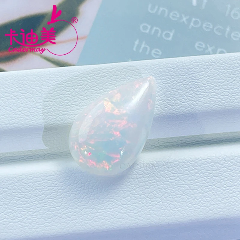 CADERMAY огранка кабошона 100% натуральный опал свободный камень с сертификатом