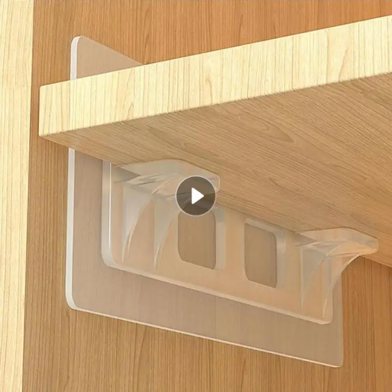 

2 шт., самоклеящиеся держатели для шкафов