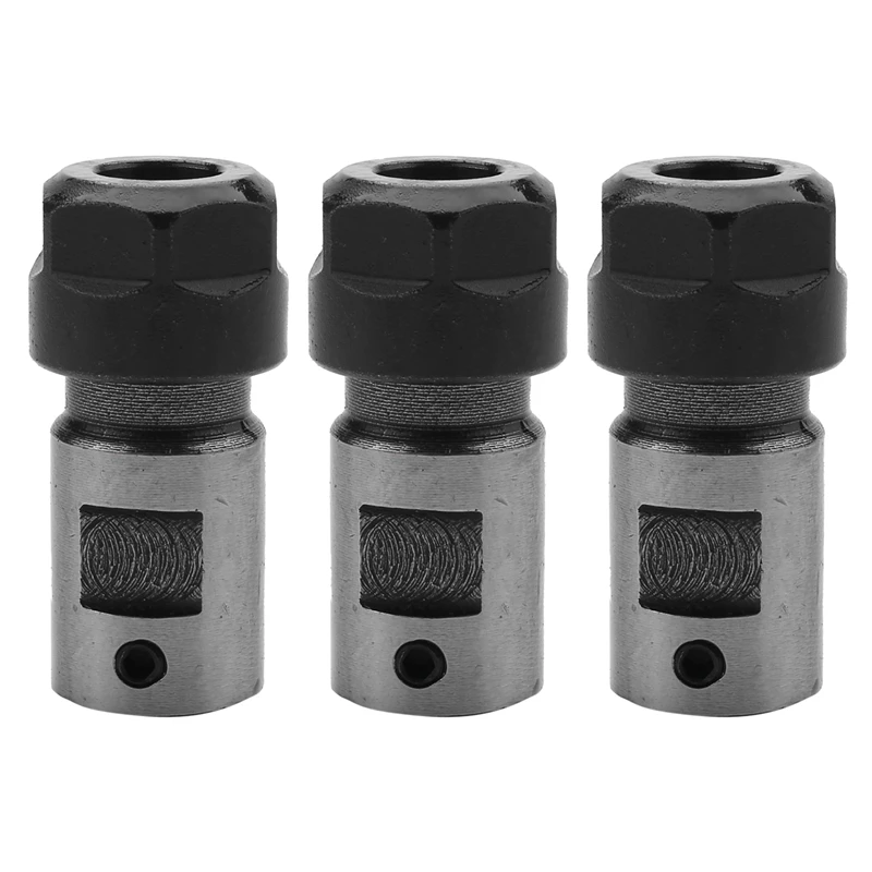 

JHD-3X ER11 Collet Chuck Motor Shaft Extension Rod Spindle Collet Lathe Tools Holder Inner For CNC Milling Boring Grinding