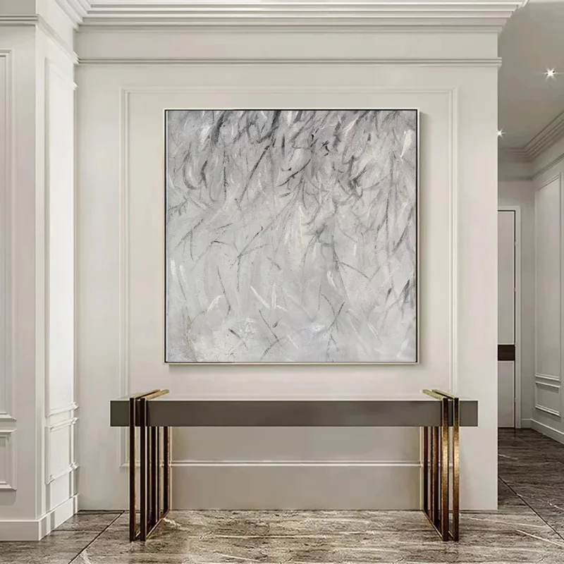 Абстрактная Минималистичная Картина на холсте Современная картина ручной