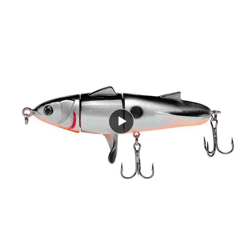 

Abs Small And Smart Hard Bait Realistic Luya Bait Three-section Propeller Simulation Bait Luya Fake Bait 24g Mini Body Shape