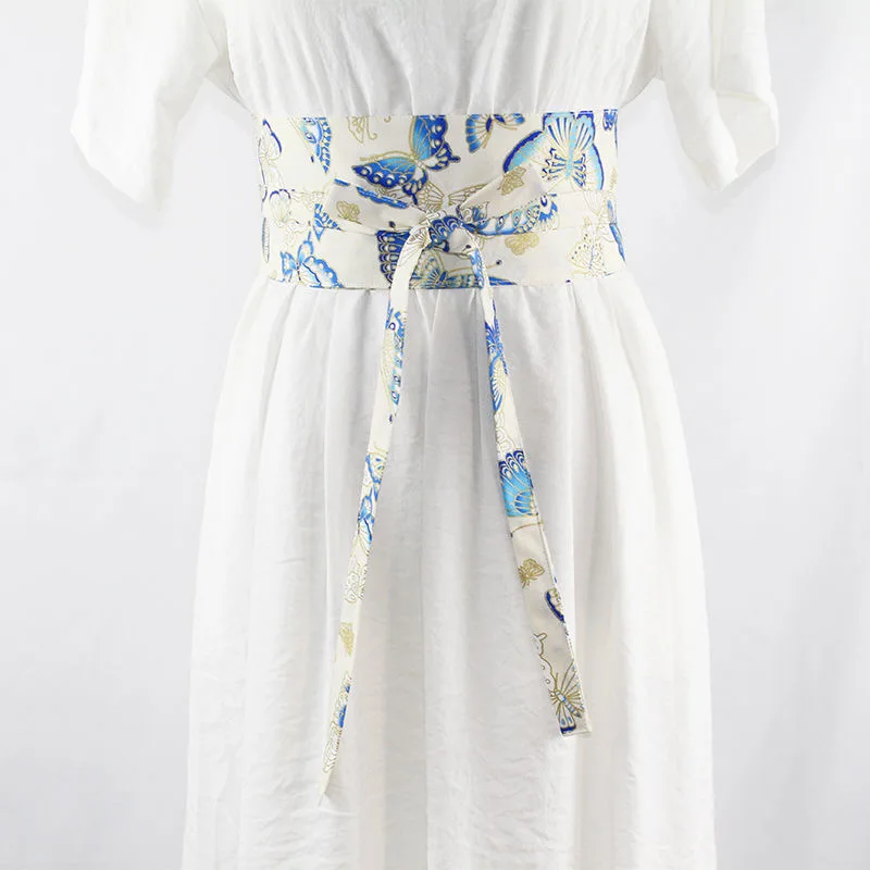 Пояс ханьфу в китайском стиле пояс с японским кимоно ретро традиционный юката