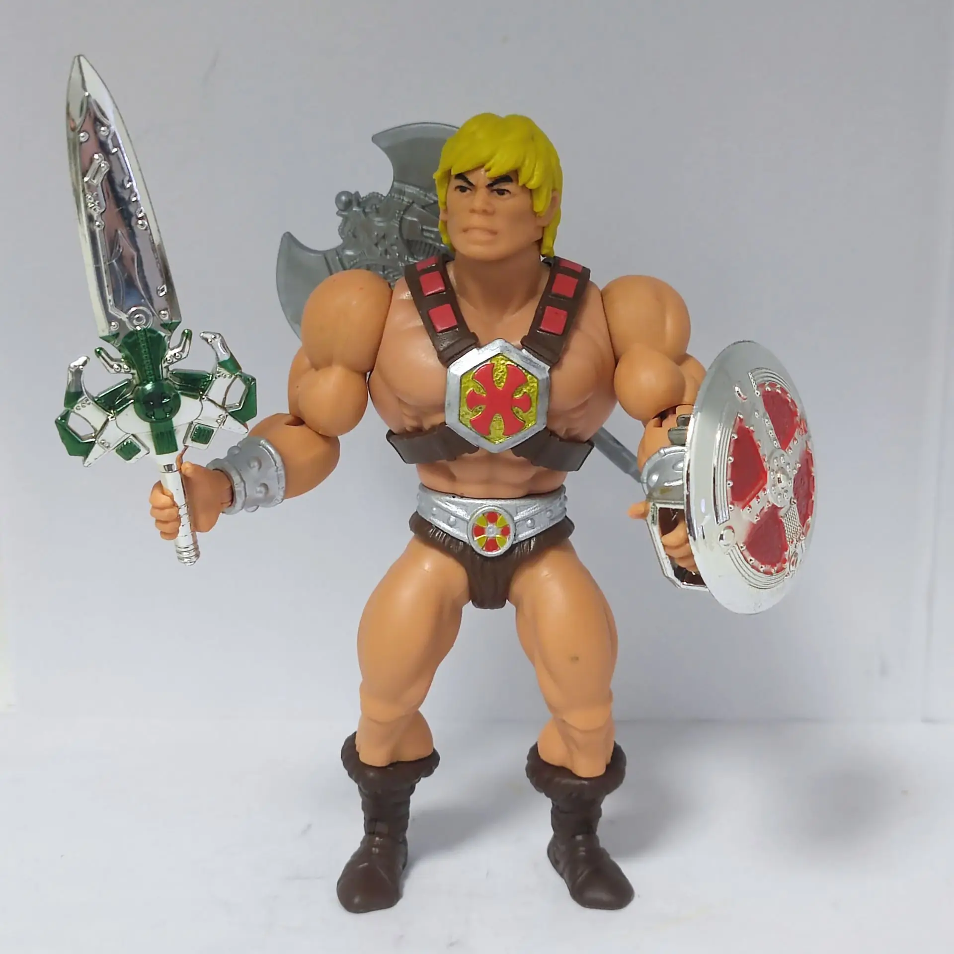 Фото Свободная фигурка He man Motu Retro Skeletor Sorceress Keldor Kronos 5 дюймов №4