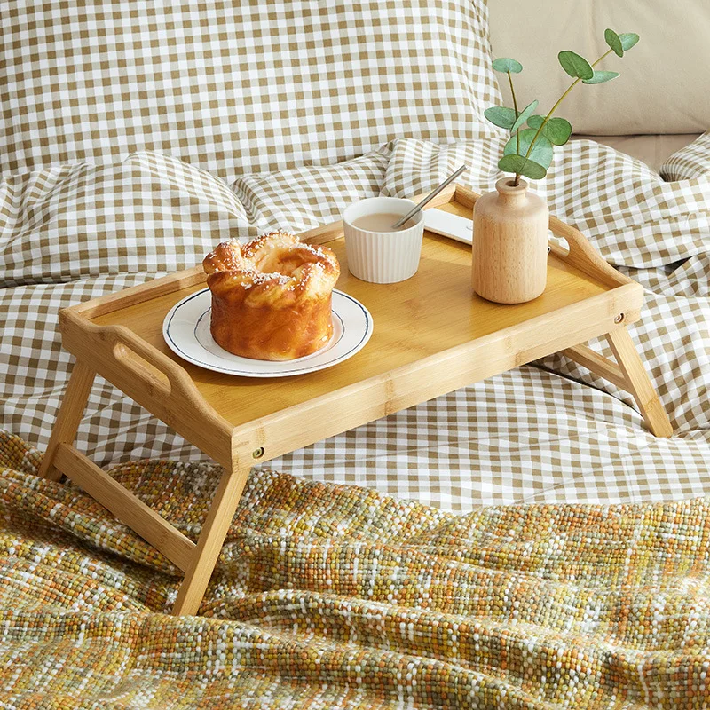 Ins портативный столик для кровати с эркерным окошком маленький стол для ленивой кровати для спальни складной стол с облаком обеденный стол для ноутбука стол для кровати
