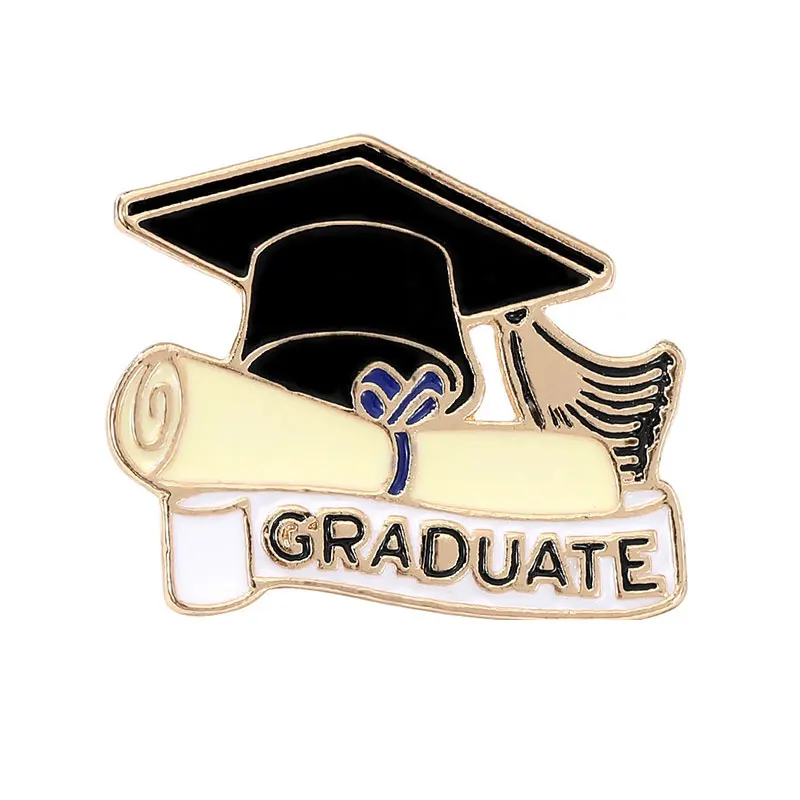 НОВЫЙ Выпускной сезон студенческий значок в форме шапки для студентов