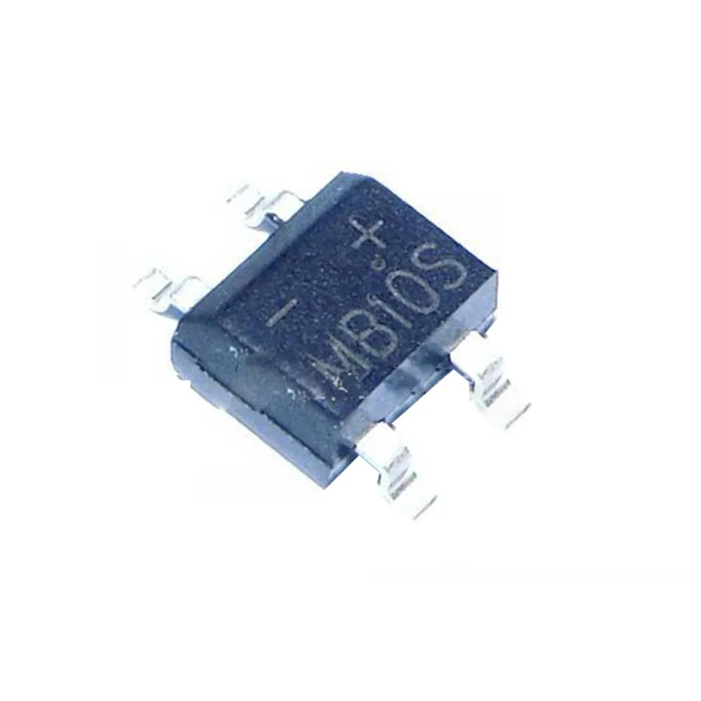 

Мостовой выпрямитель MB10S SOP-4, 1000 в, а, 50 шт., новый и оригинальный IC