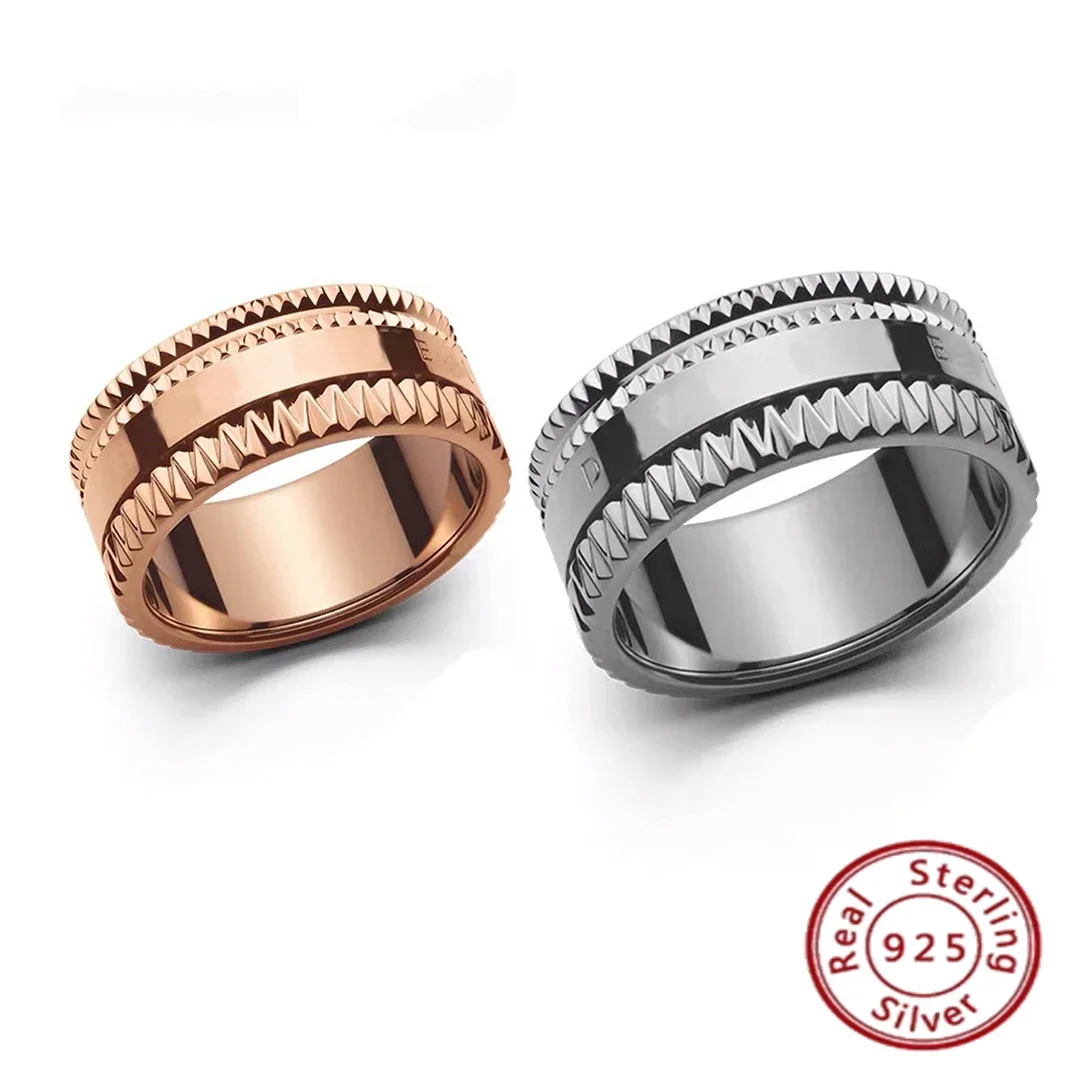 Новинка 2024 кольцо DW из стерлингового серебра S925 высококлассная элегантность