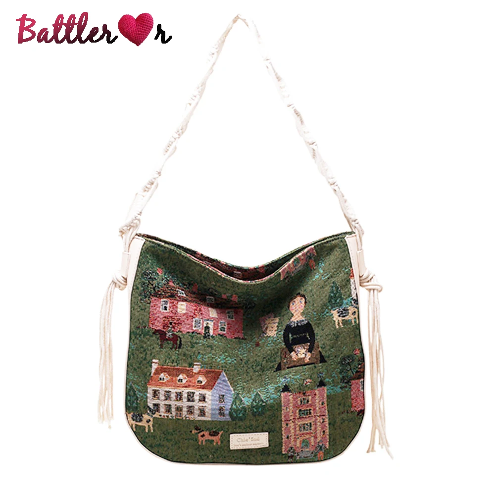 

Casual Style Pattern Crochet Totes for Women Big Shopper Shoulder Crossbody Bag Designer 2022 Ladies Daily High Capacity Handbag