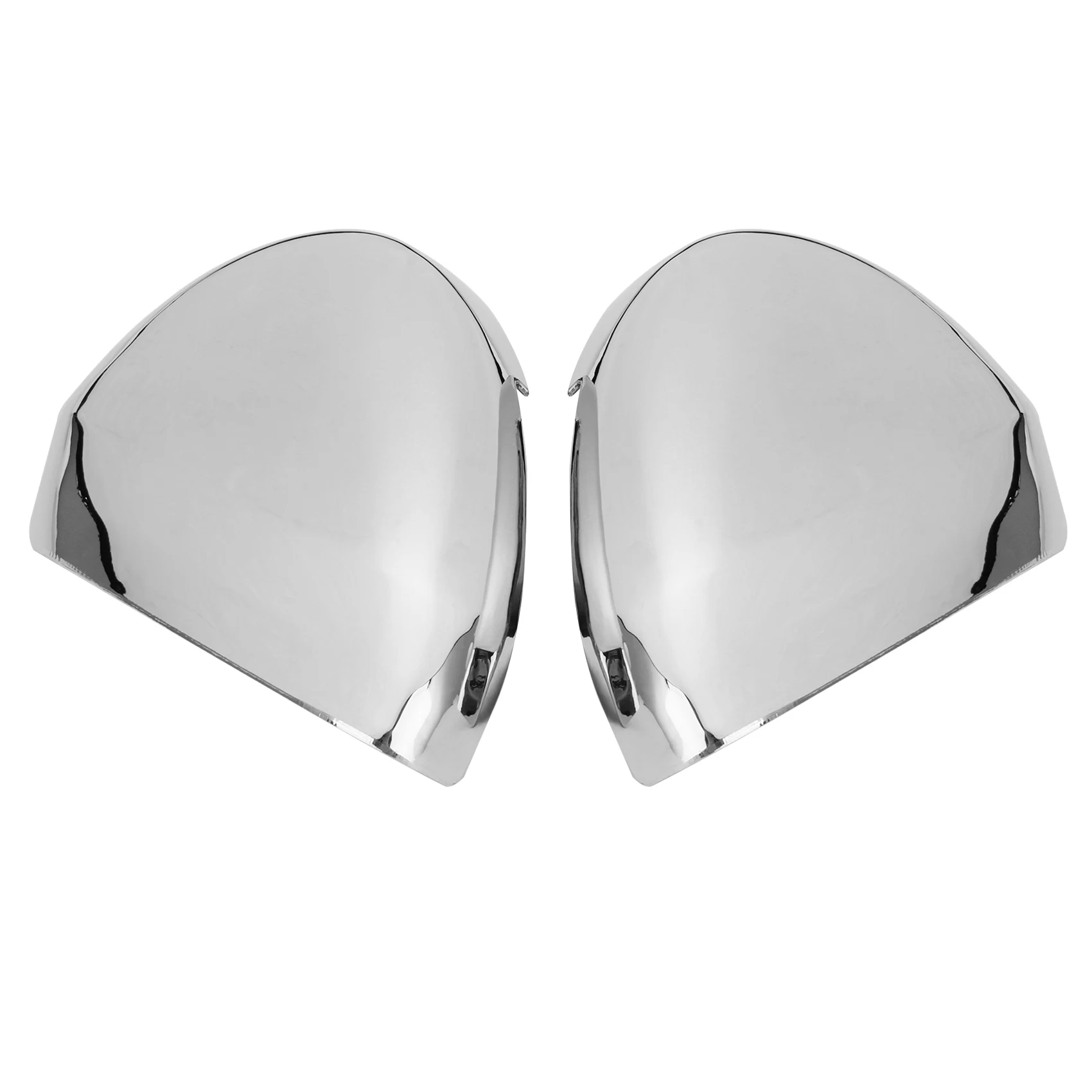 

Car Door Side Rear View Mirror Covers Trim Side Wing Mirror Cap for Peugeot 508 2014-2018, Chrome