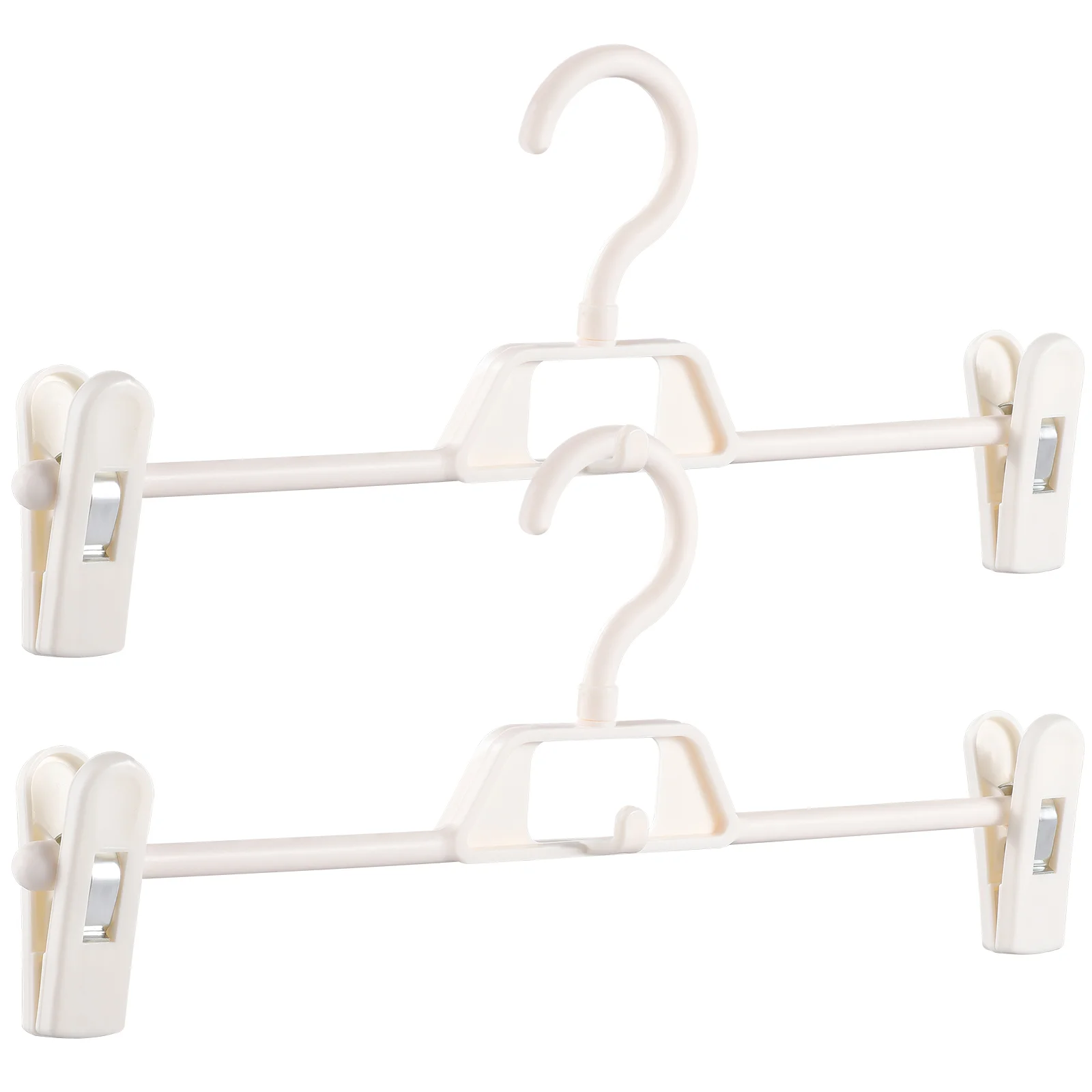 

10Pcs Skirt Hangers for Women Plastic Pant Hangers Plastic Hangers