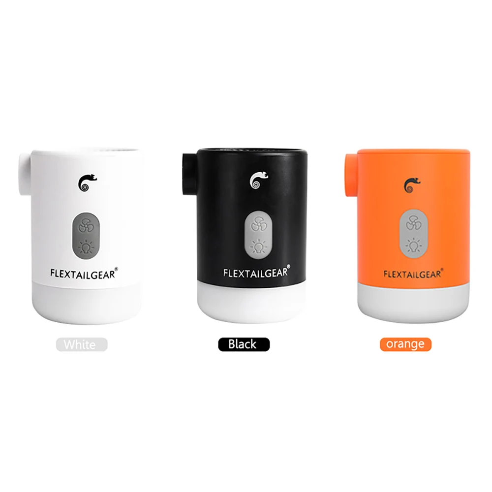 FLEXTAILGEAR – Mini pompe à Air Portable Max 2 Pro, équipement de Camping, gonfleur électrique, chargeur USB, éclairage pour l'extérieur