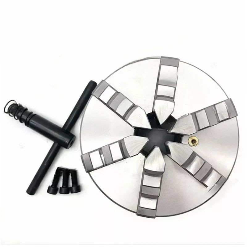 SANOU K13-125 6 кулачковый Самоцентрирующийся 5-дюймовый универсальный токарный станок