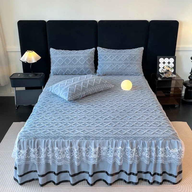 Однотонная юбка-кровать FLOWERS AND CAKES из полиэстера