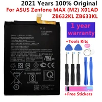 100 original battery c11p1805 for asus zenfone max m2 x01ad zb632kl zb633kl high quality mobile phone battery bateria tools