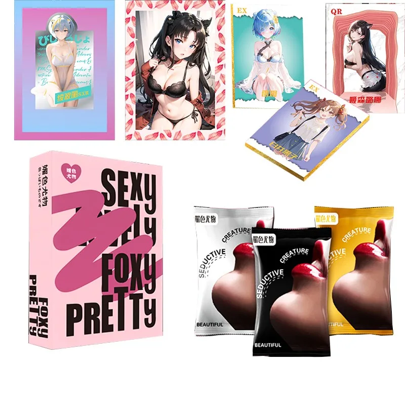 Коллекция открыток история богини Фокси красивые аниме Waifu Купальник для девочек