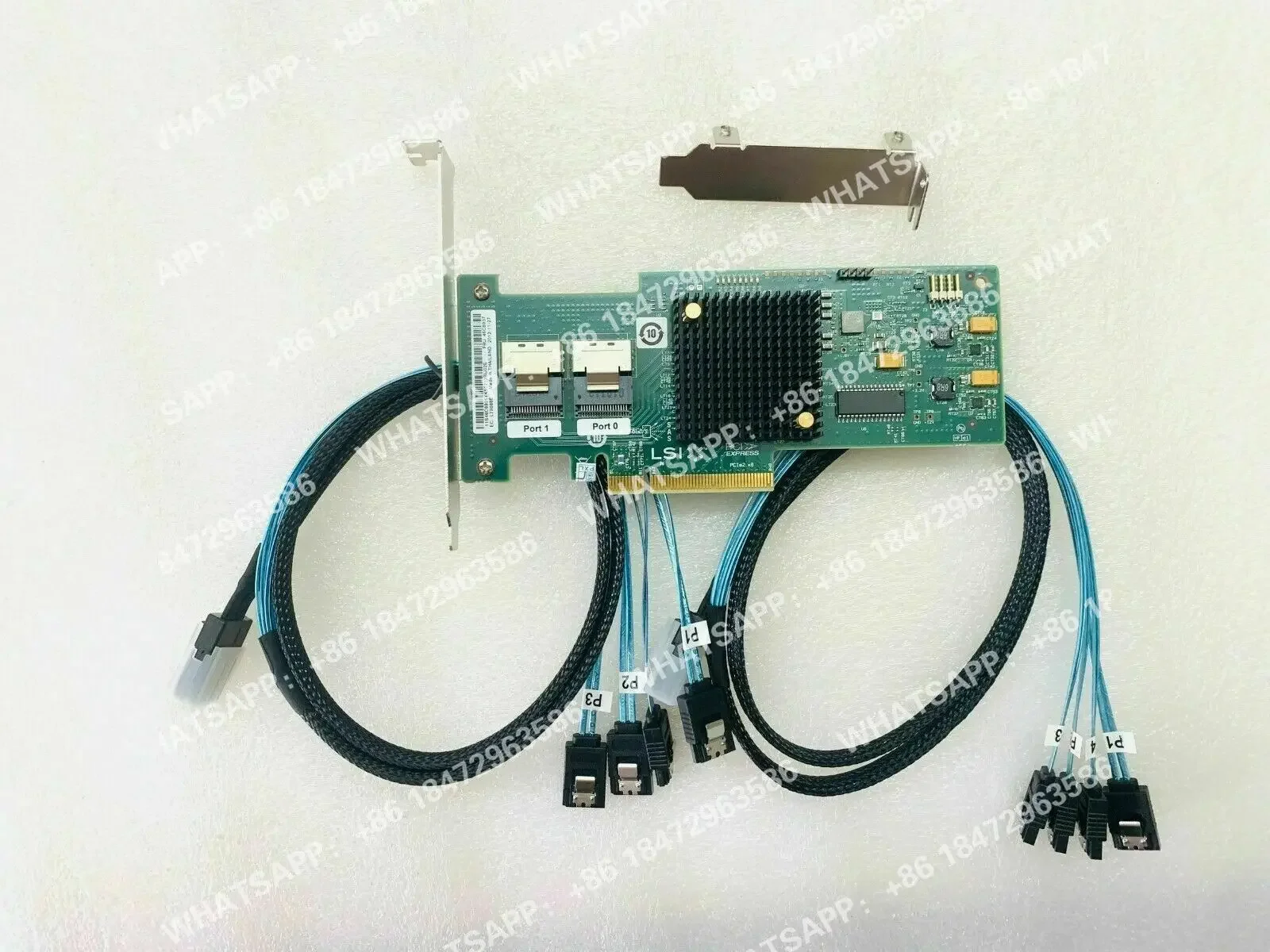 Фото LSI SAS2008 9200-8i IT Mode для ZFS FreeNAS unRAID 6 Гбит/с SATA SAS HBA+2*SFF-8087 SATA №4
