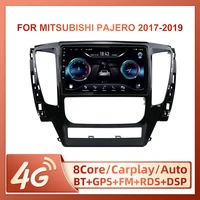jiulunet for mitsubishi pajero sport 3 2016 2018 car radio ai voice multimedia video player navigation gps 2din android