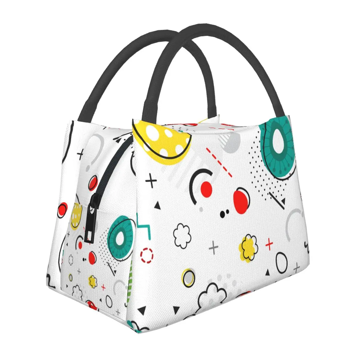 

Easter Eggs Lunch Bag Cartoon Print Art Cute Lunch Box Outdoor Picnic Portable Tote Food Bags Unisex Oxford Designer Cooler Bag