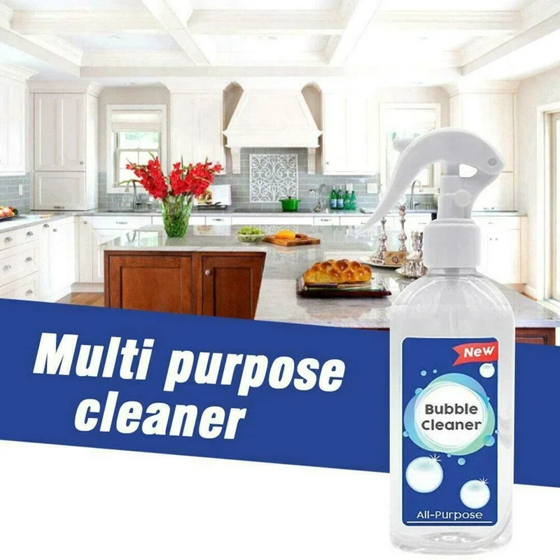 

100ml Bathroom Effective Bubble Cleaner Kitchen Grease Removal Practical Stains Detergent Decontamination Non Toxic Clean Spray