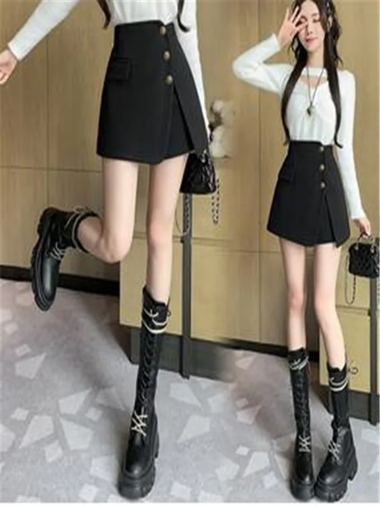 Рисунок 6 - Женские теплые шерстяные юбки с высокой талией