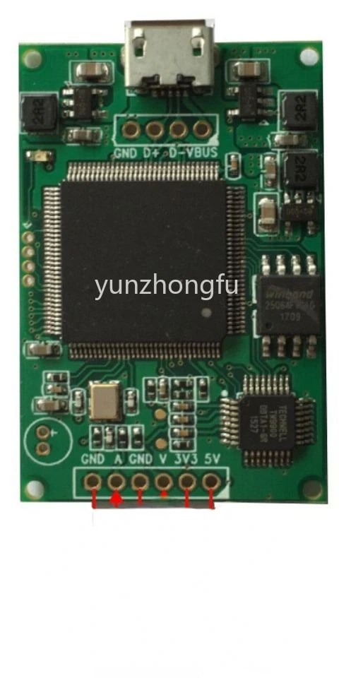 

New video capture card AV signal to USB camera H264 hardware encoding UVC drive-free OTG