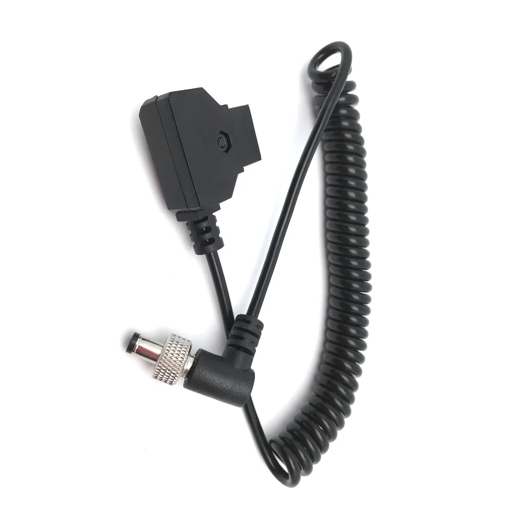 

D-Tap to Locking DC 5.5 2.5mm Monitor Power Cable for PIX-E7 PIX-E5 7 Atomos Sony DJI, Compatible with 5.5 2.1mm