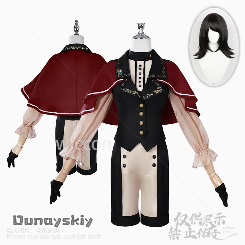 Аниме BanG Dream Косплей Umiri Yahata Готический стиль Накидка Брюки Униформа Ave Mujica Костюм