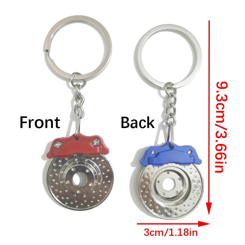 Тормозной суппорт тормозной диск металлический брелок для Audi S1 S2 S3 S4 S5 S6 S7 S8 SQ2 SQ3 SQ5