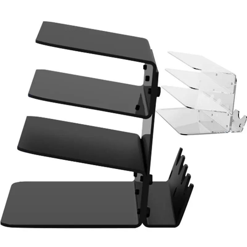 Acrylic Keyboard Display Stand 3 Tier Keyboard Shelf Stand L