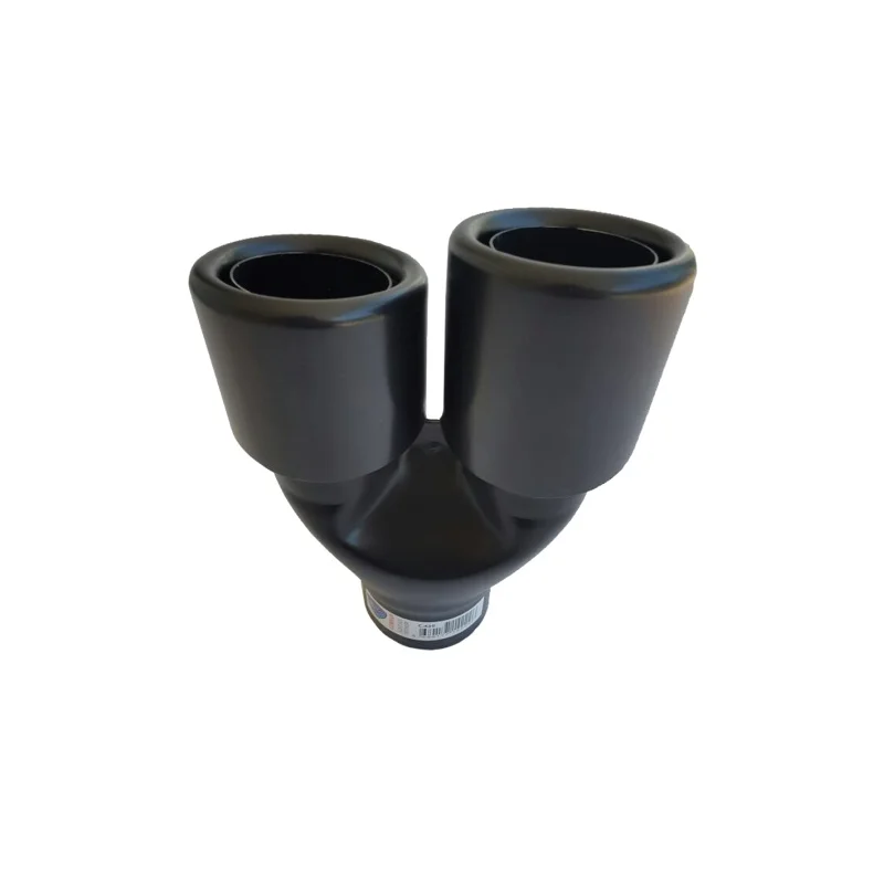 

Exhaust tip 76'holder double painted stainless steel chrome universal car exhaust pipe motorcycle muffler car exterior accessories
