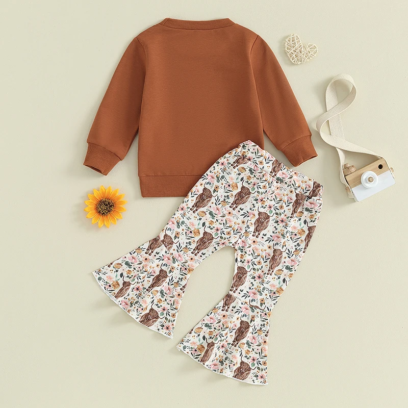 

Детский свитшот с длинным рукавом и крупным рогатого скота