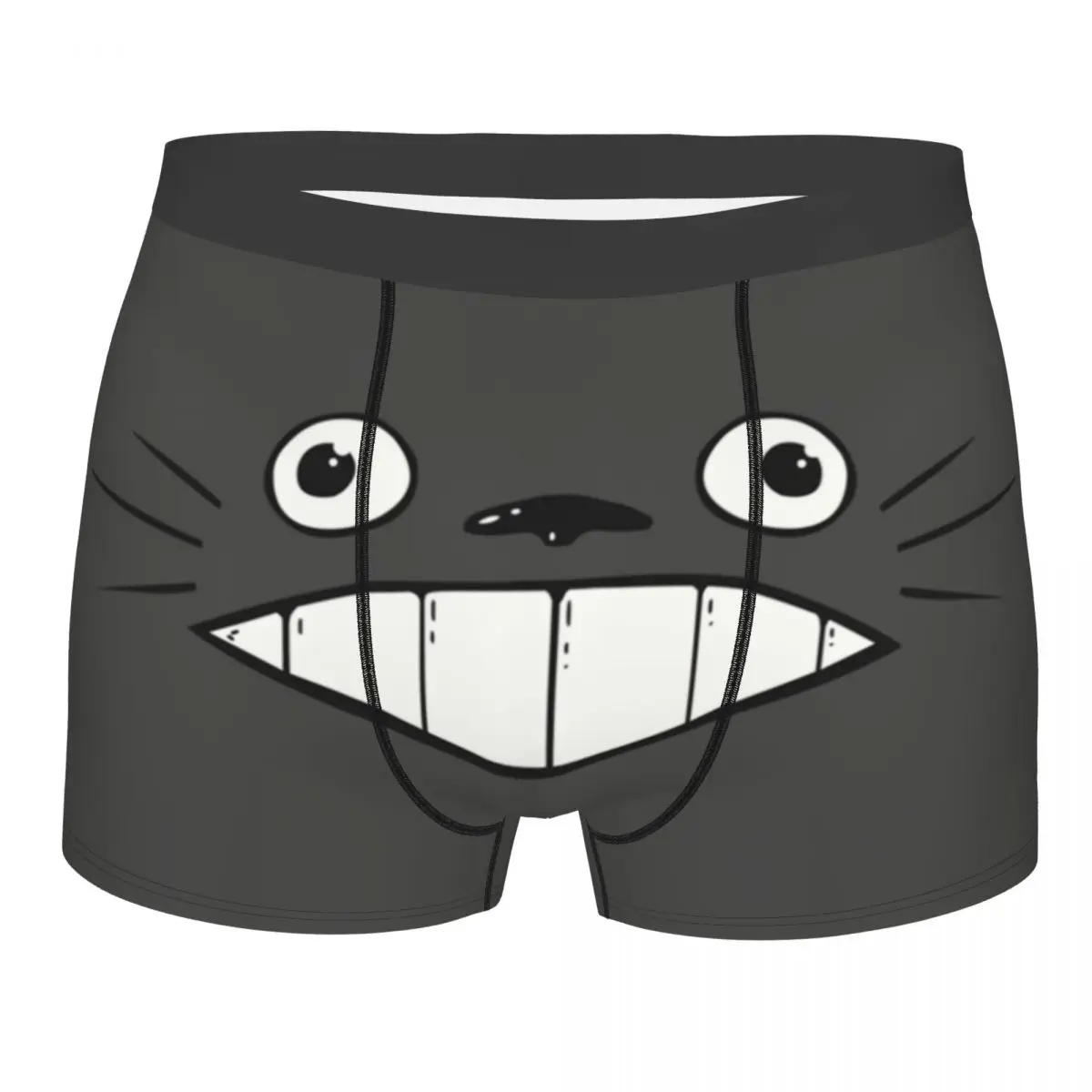 

Сексуальное мужское нижнее белье My Neighbor Totoro, улыбающееся нижнее белье Hayao Miyazaki, Аниме Манга, боксеры, трусы, дышащие шорты, трусы, трусы
