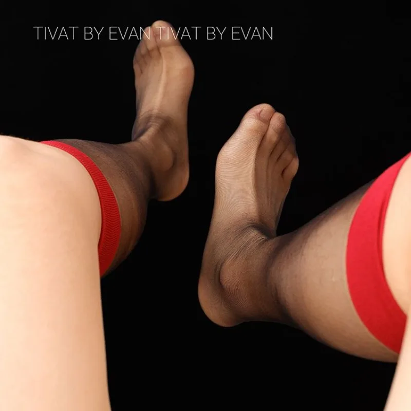 Летние ультратонкие длинные носки до щиколотки в деловом стиле