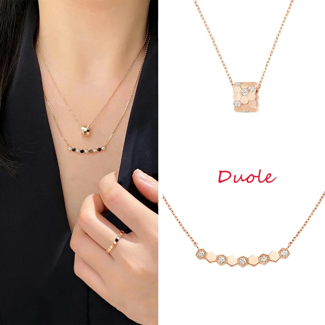 Женское ожерелье из серебра 925 пробы Изысканные Подарки