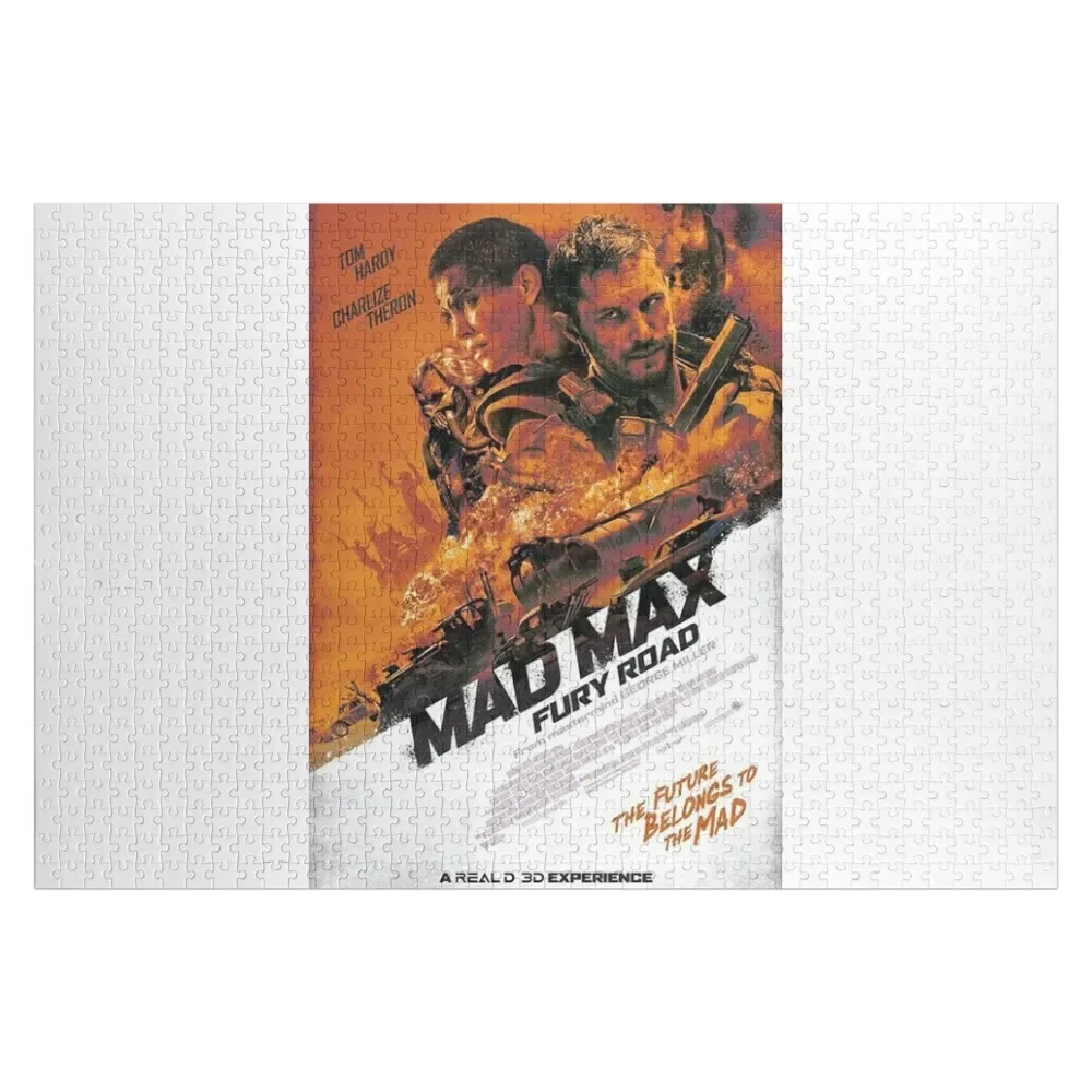 Безумный Макс Фейш Дорога постер фильма головоломка аниме игра детское